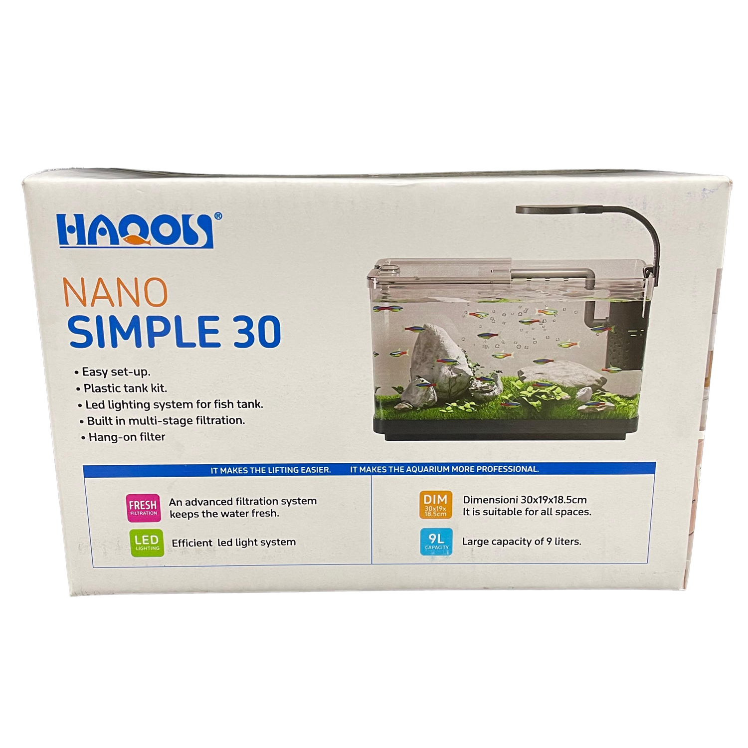 Haqos Turtle Sımple 30 Plastik Bahçe Led Aydınlatmalı 30x19x18,5cm