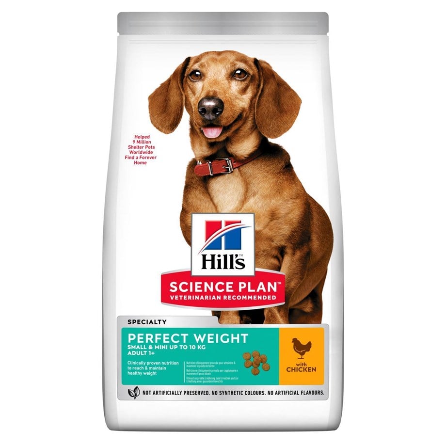 Hill's Perfect Weight Tavuk Etli Small Mini Küçük Irk Yetişkin Köpek Maması 1.5 Kg