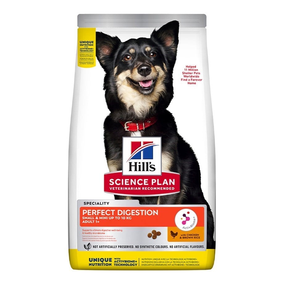 Hills Science Plan Perfect Dıgestıon Yetişkin 1+ Tavuklu Ve Kahverengi Pirinçli Köpek Maması Maması 6 Kg