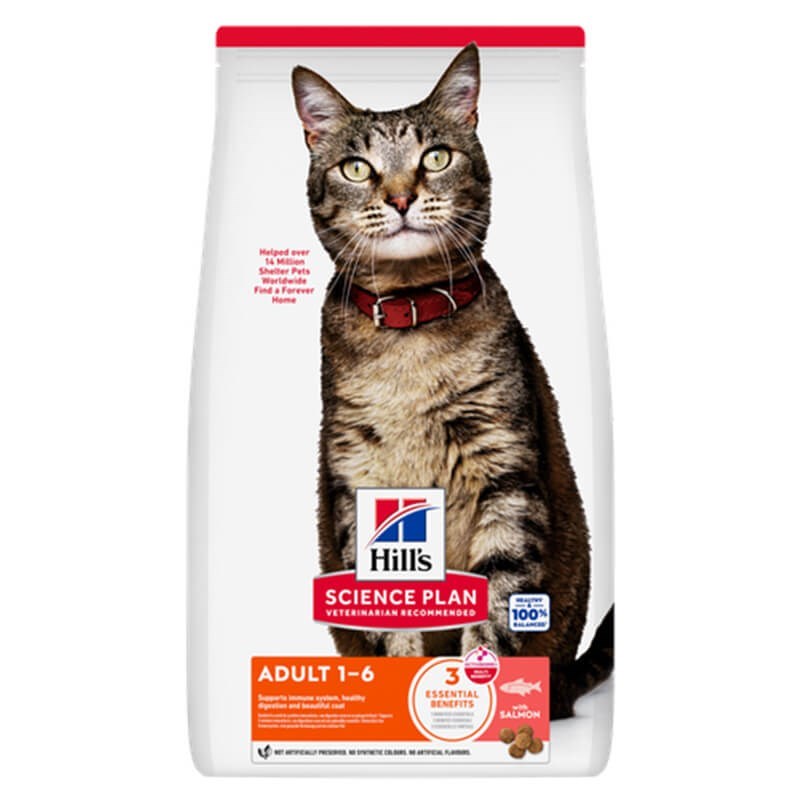 Hills Somonlu Yetişkin Kedi Maması 1.5 Kg