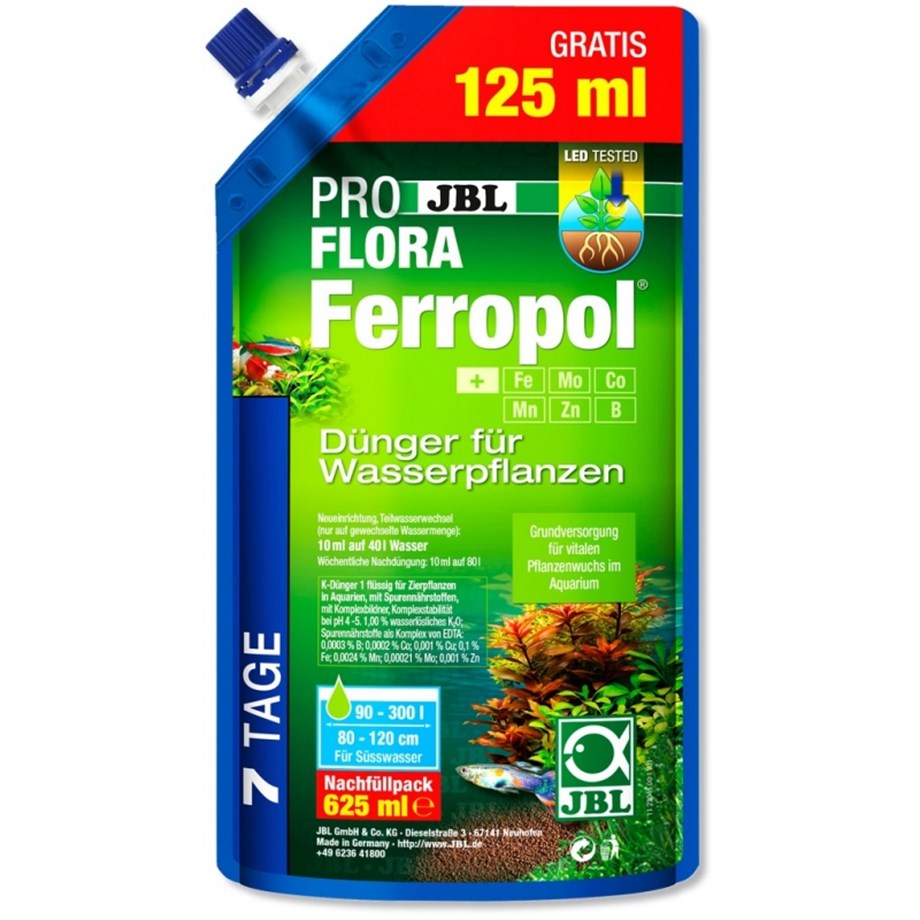 Jbl Ferropol 625 Ml Sıvı Bitki Gübresi