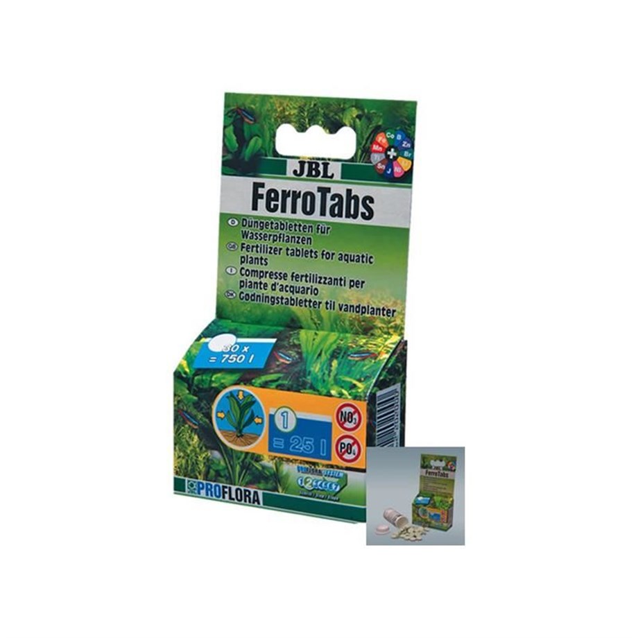 Jbl Ferrotabs Konsantre Gübre Tabl. 30 Adet