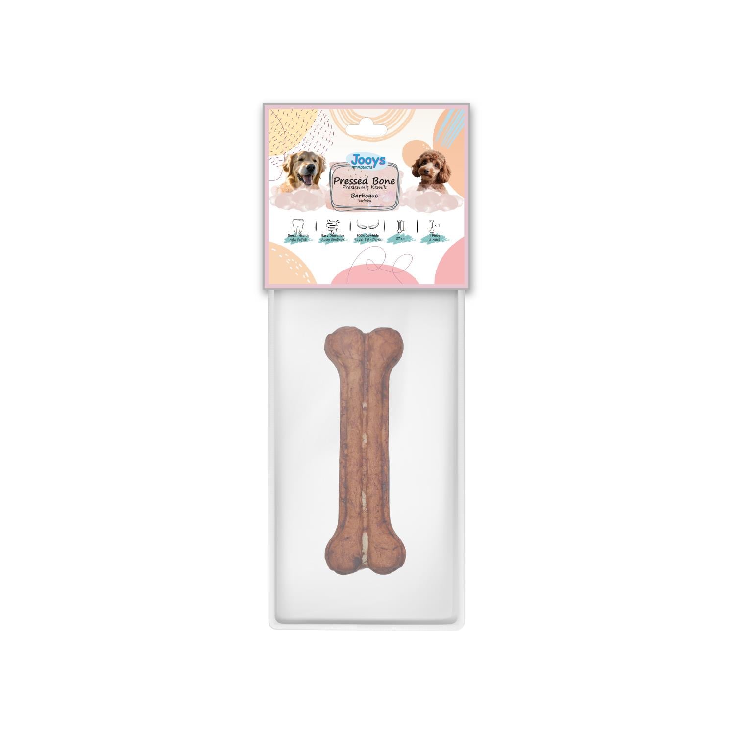 Jooys Barbekü Soslu Pres Kemik 27 cm Tekli