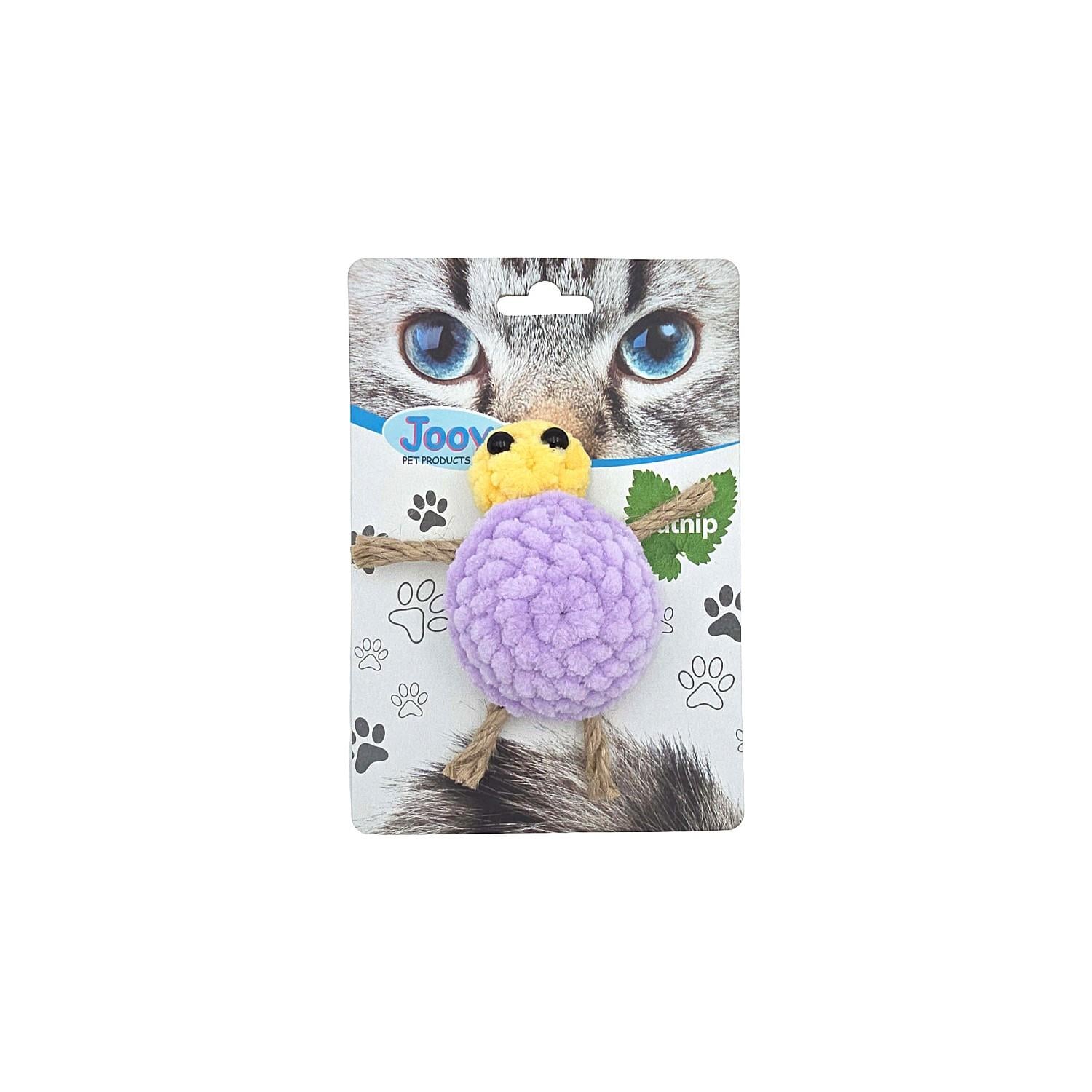 Jooys Hasır Ayaklı Kadife Kaplumbağa Kedi Oyuncağı