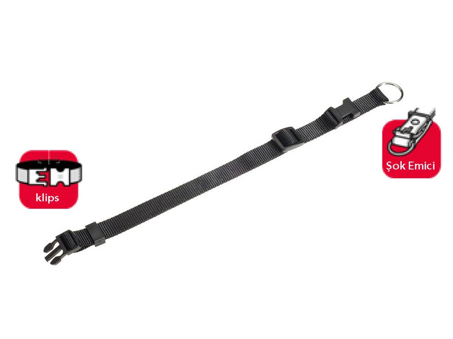 Karlıe Boyun Tasma 30-45Cm Siyah