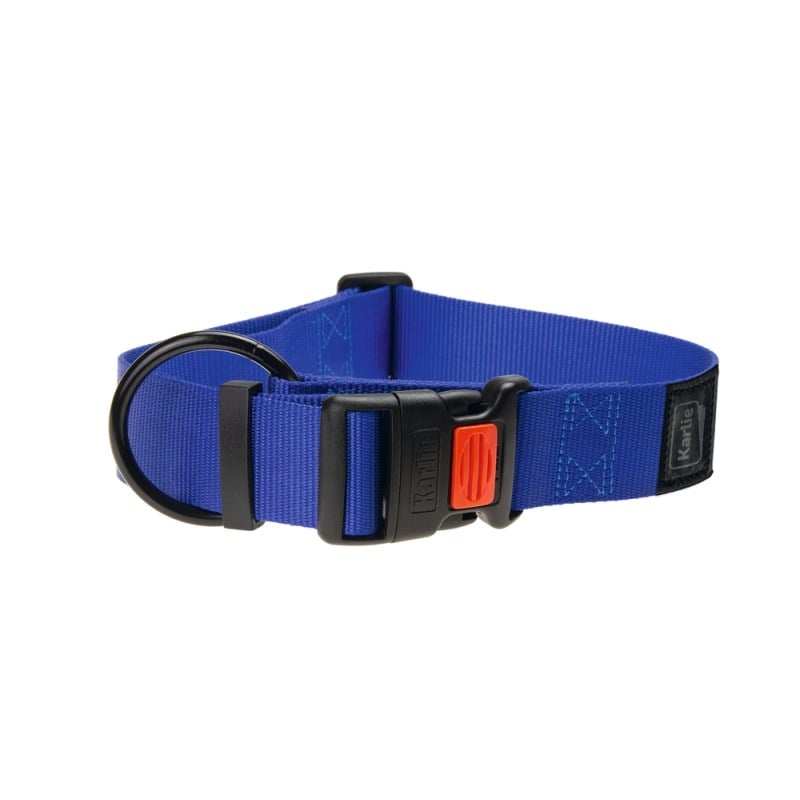 Karlıe Boyun Tasması Mavi 55-75x4 Cm