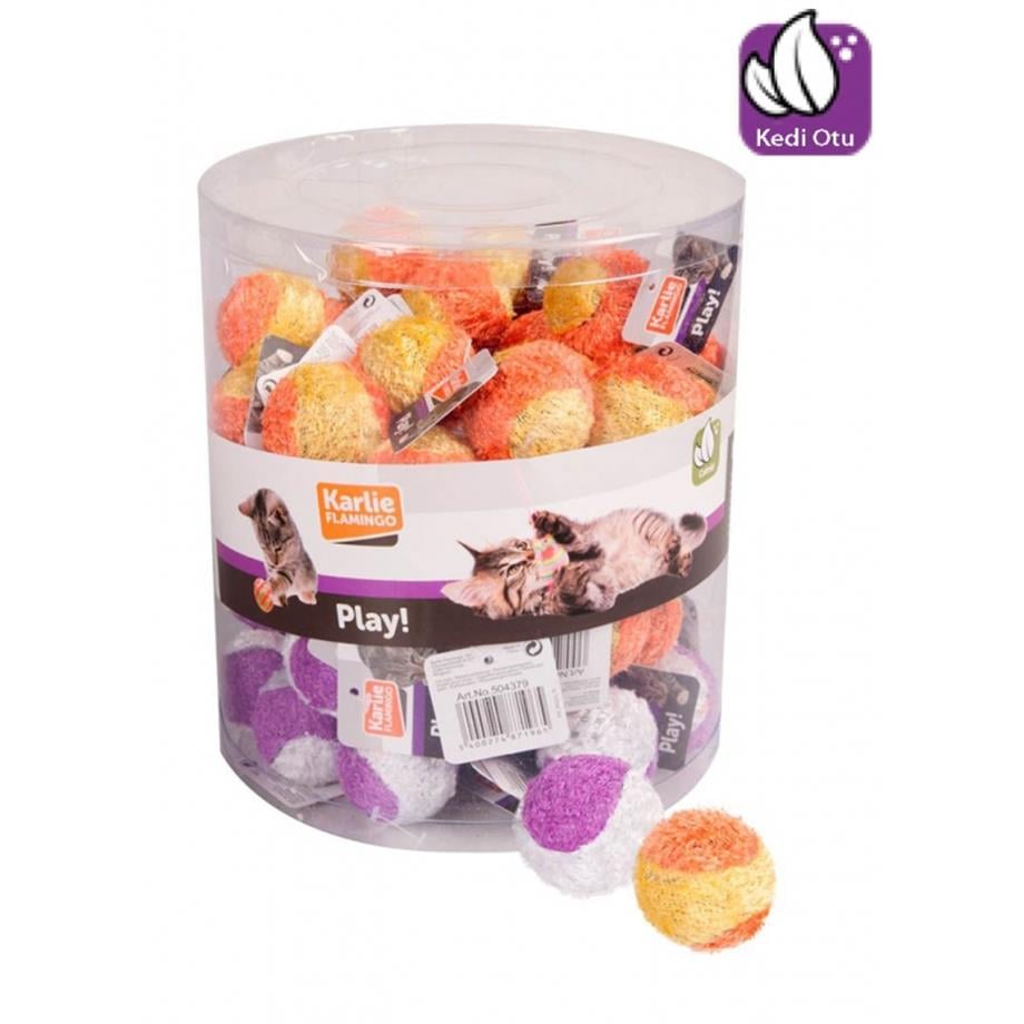 Karlıe Peluş Top 4,5Cm 60Lı