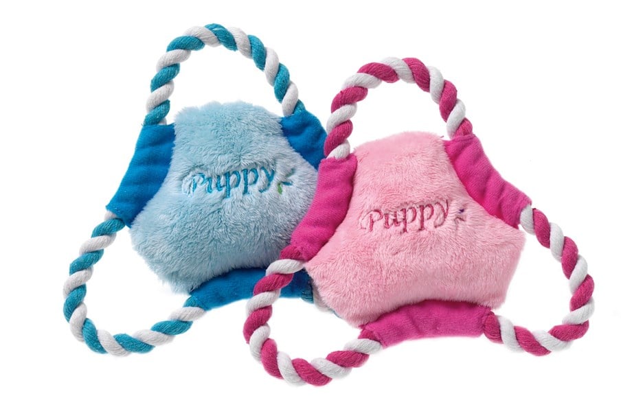 Karlıe Yavru Köpek Peluş Frizbi 17 Cm