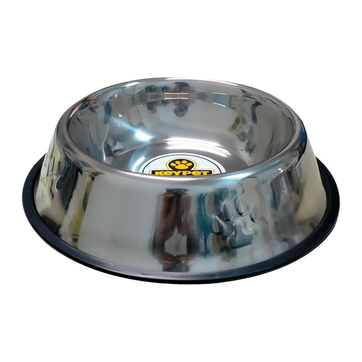 Keypet Çelik Kedi ve Köpek Mama Kabı 18 cm 16 oz