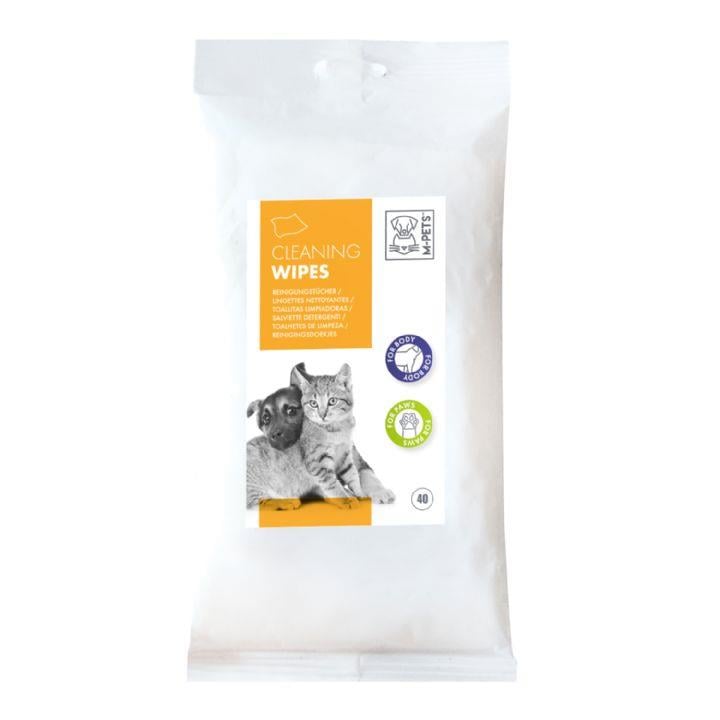 M-Pets Kedi/Köpekler İçin Temizleme Mendili 40lı 