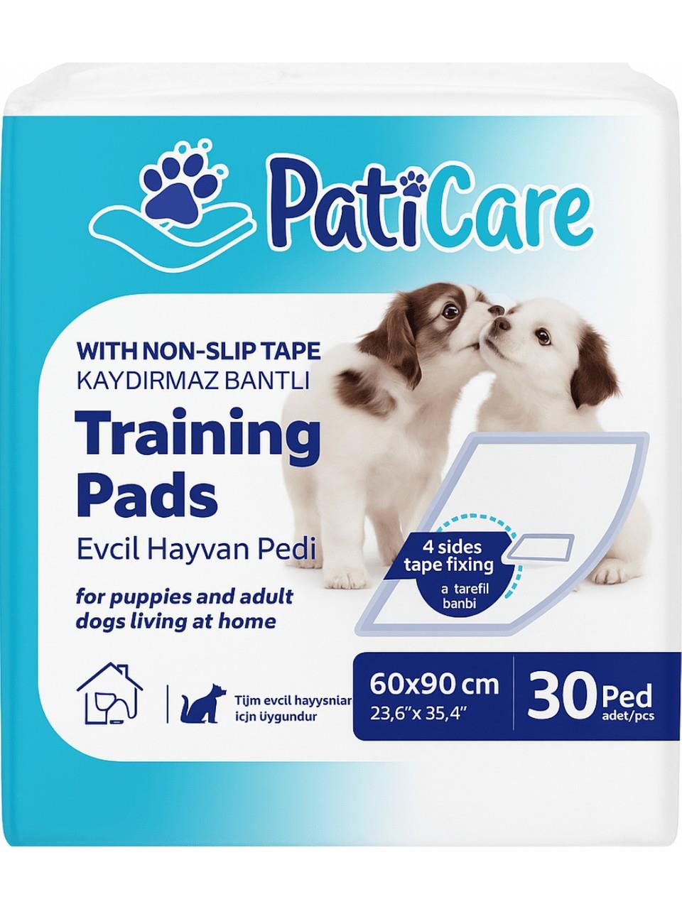 PatiCare Köpek Eğitim Pedi 60*90 Cm 30'lu Mavi