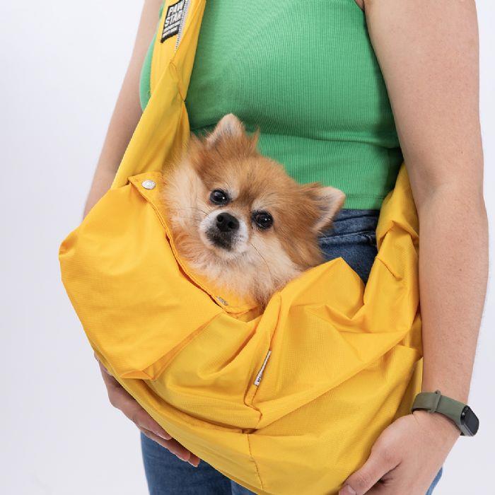 Pawstar Sarı Crossbody Çanta