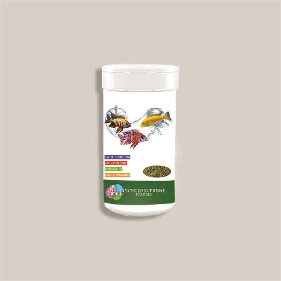 PETS FAMİLY CİCHLİD SUPREME FORMULA 10L/3Kg