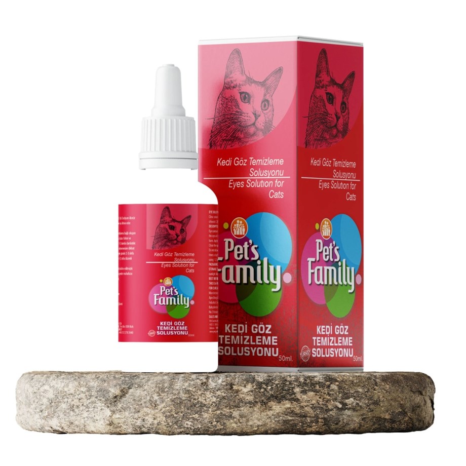 Pets Family Naturel Kedi Göz Losyonu 50 Ml