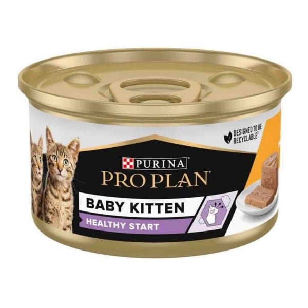 Pro Plan Baby Kitten Tavuklu Yavru Kedi Konservesi 85 Gr