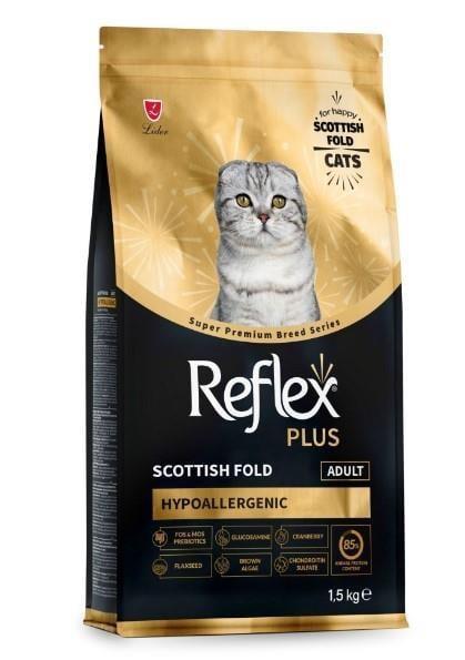 Reflex Plus Hipoalerjenik Scottish Fold Yetişkin Kedi Maması 1,5kg