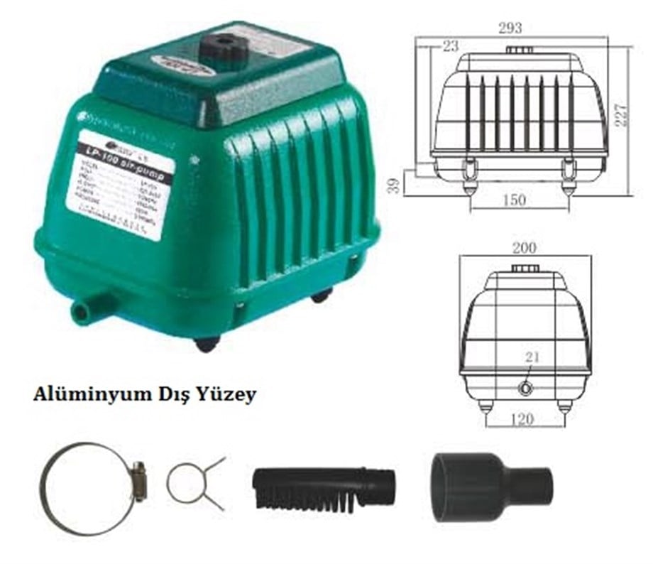 Resun Hava Komprösörü LP100