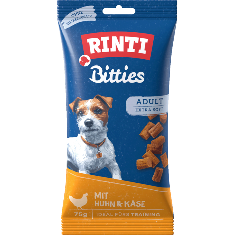 Rinti Bitties Tavuk Ve Peynirli Köpek Ödülü 75gr