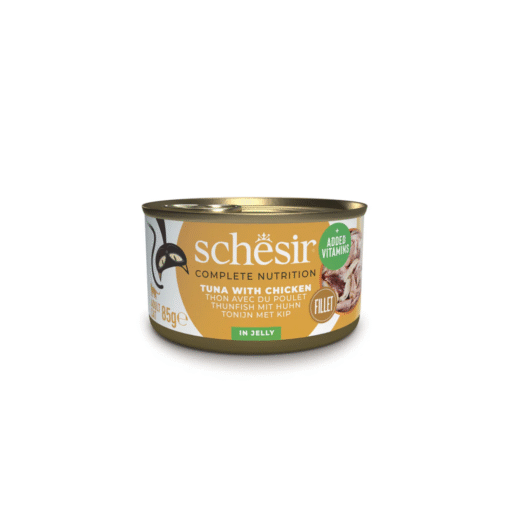 Schesir Ton Balıklı ve Tavuklu Kedi Konservesi 85gr