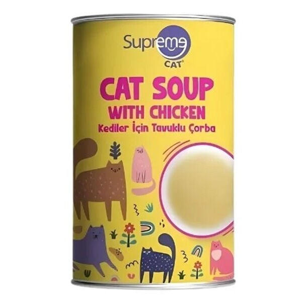 Supreme Cat Tavuklu Kedi Ödül Çorbası 135ml