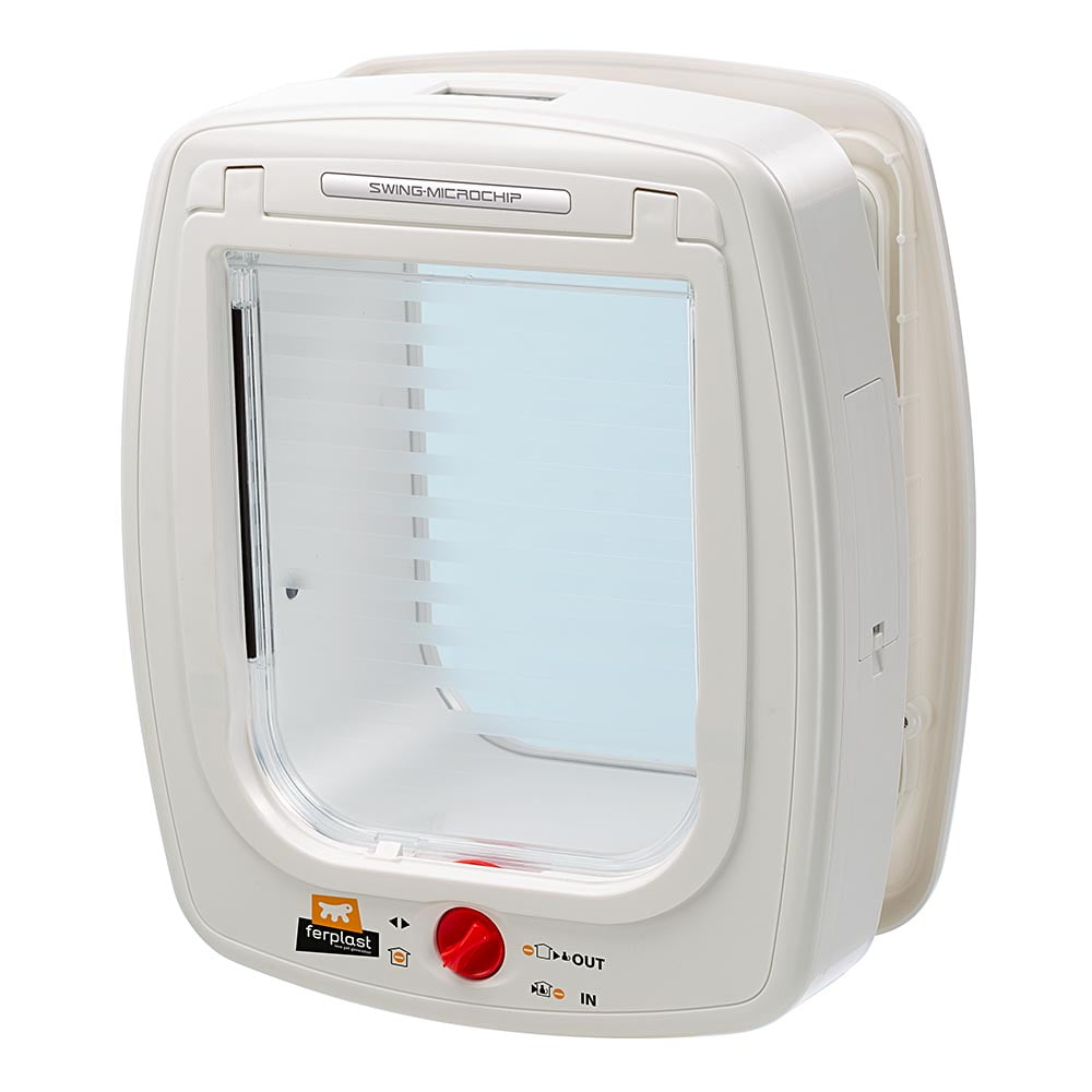 Swing Microchip Large Bianca Mikroçipli White Kedi Kapısı