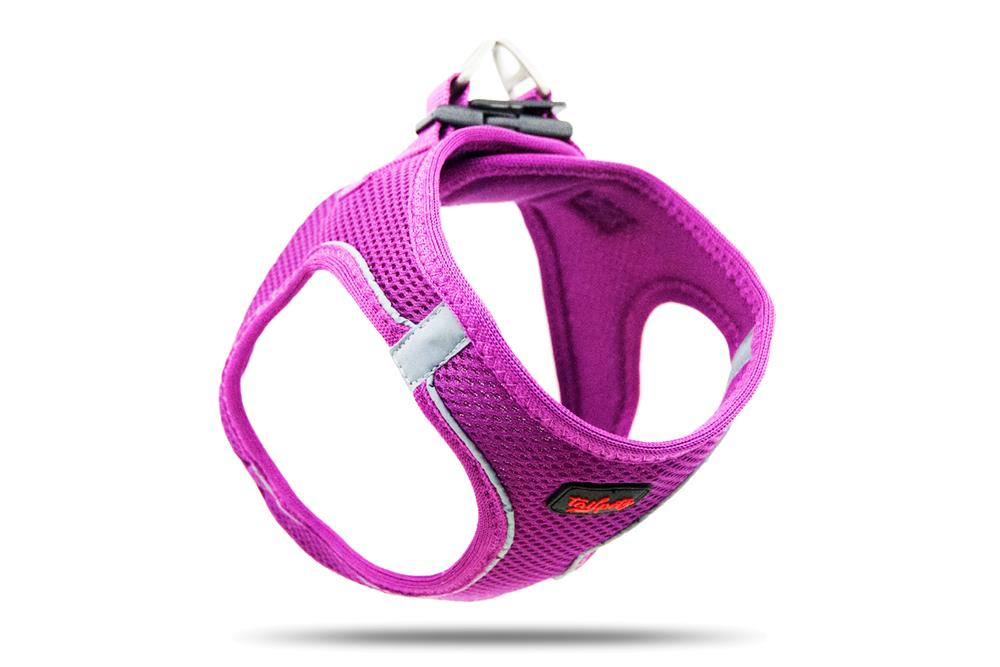 Tailpetz Air-Mesh Harness Köpek Göğüs Tasması Large Mor