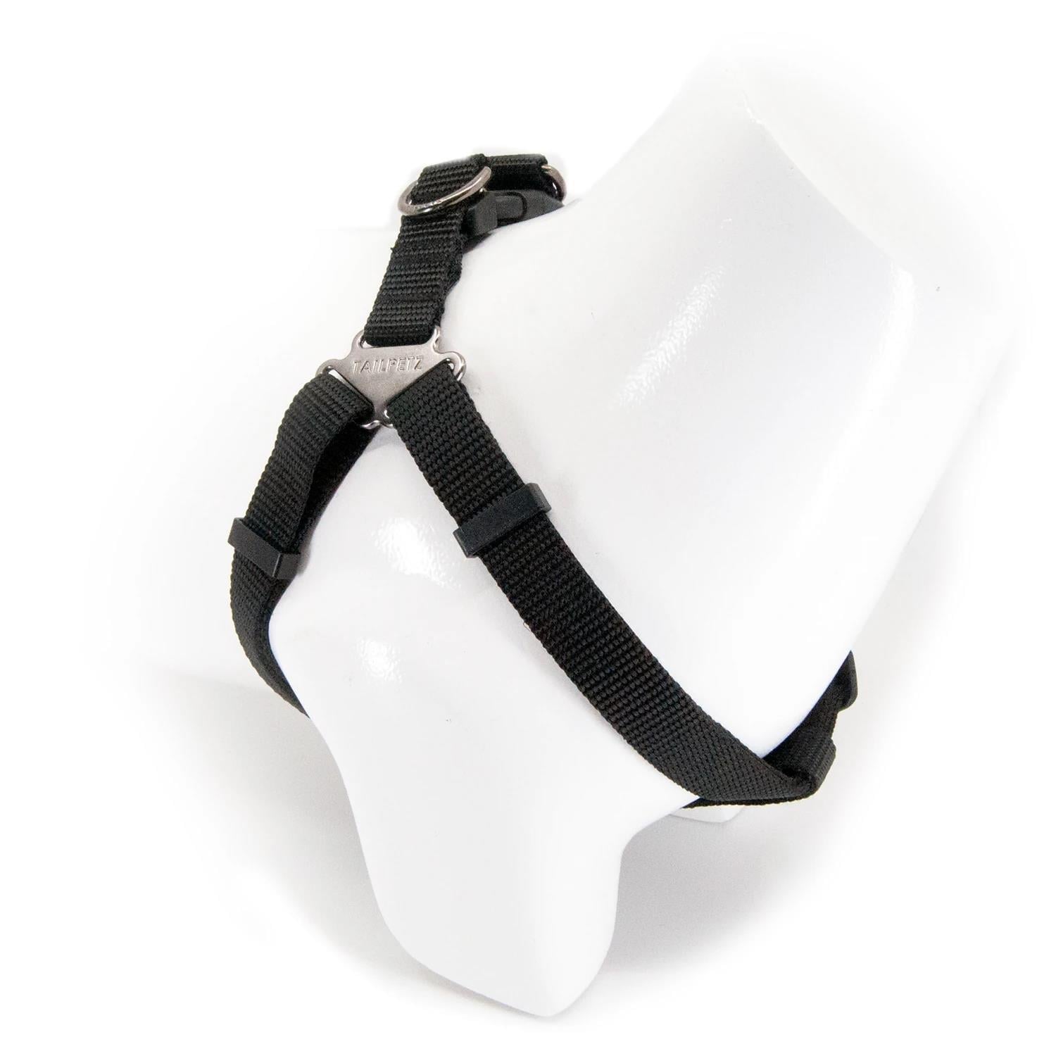 Tailpetz Step-In Harness Göğüs Tasması Siyah Xs