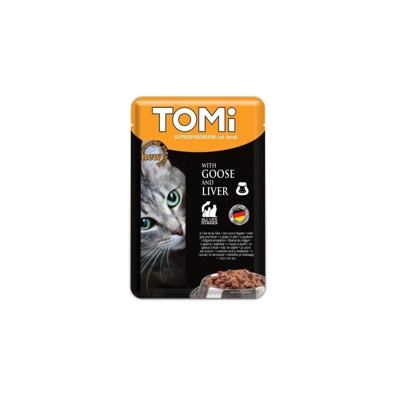 Tomi Kedi Kaz - Ciğer Pouch Mama 100gr