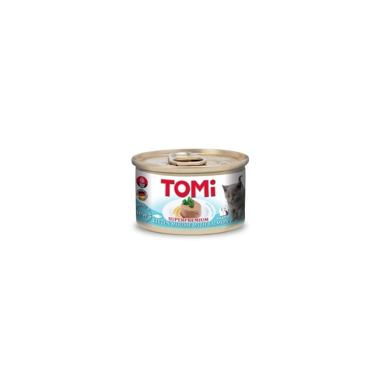 Tomi Yavru Kedi Somonlu Yaş Mama 85g