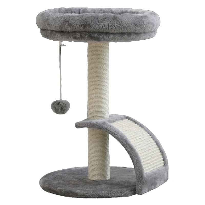 Tommy Teraslı Köprülü Kedi Tırmalama Gri 36x36x52