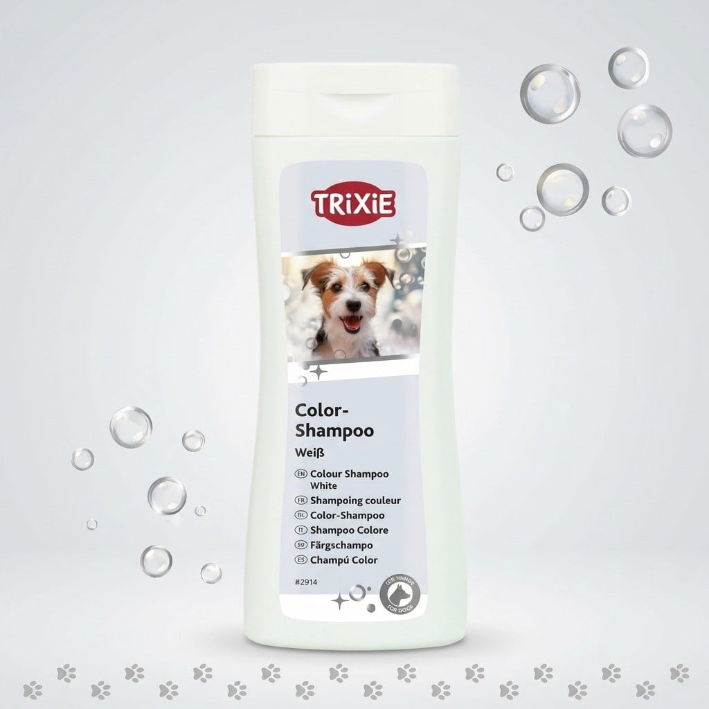 Trixie Beyaz ve Açık Renk Tüylere Özel Köpek Şampuanı 250 ml