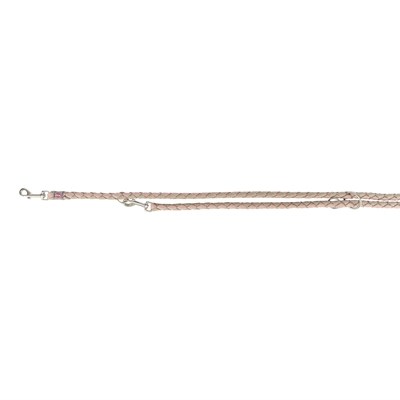 Trixie Cavo Ayarlanabilir Köpek Gezdirme Kayışı L - XL, Pudra Pembesi - Kum Beji, 2 M x 18 Mm