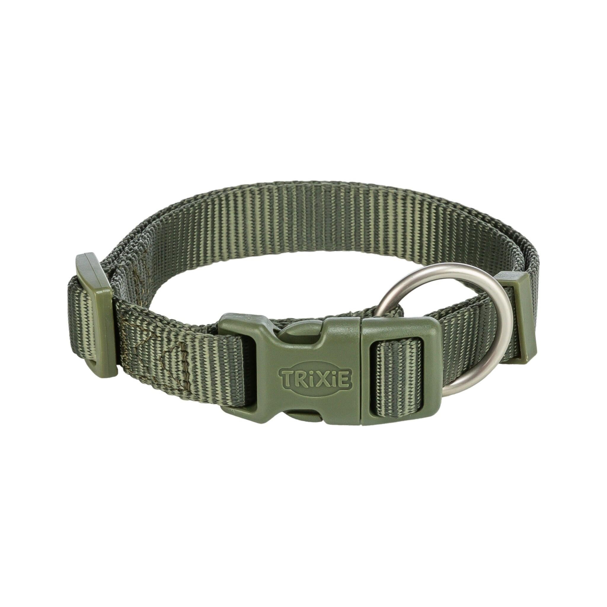 Trixie Köpek Premium Boyun Tasması S-M Zeytin Yeşili