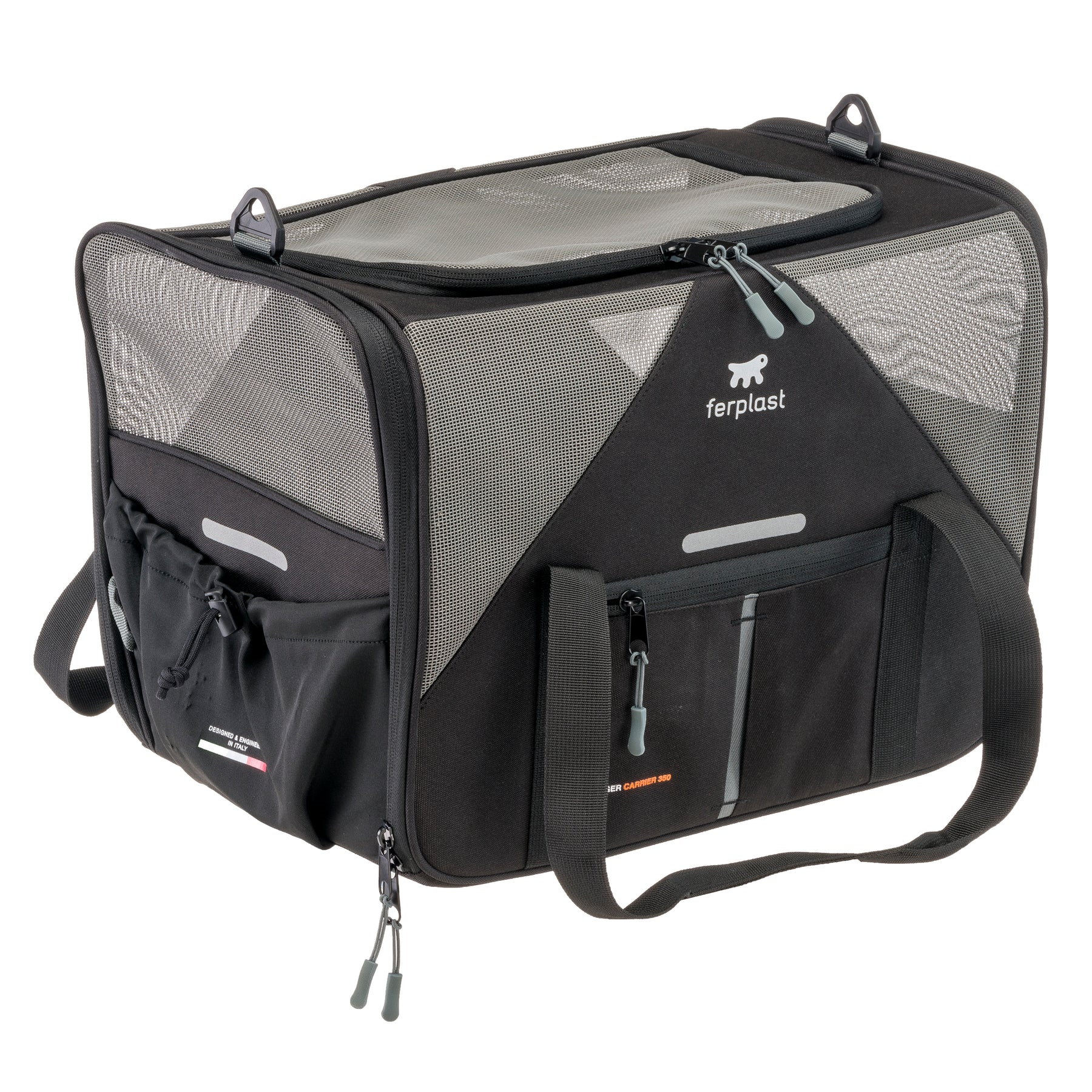 Voyager 450 Kedi ve Köpek Kumaş Taşıma Çantası Siyah