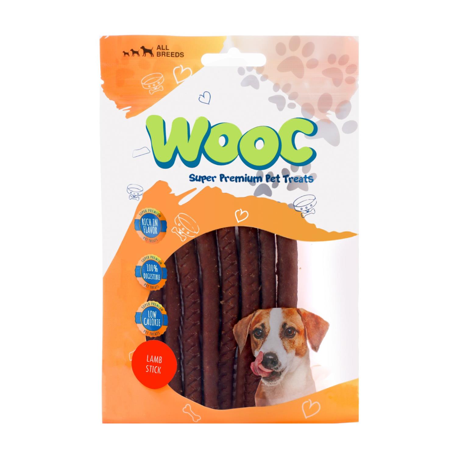 Wooc Dog Kuzulu Uzun Stick Ödül 80 g