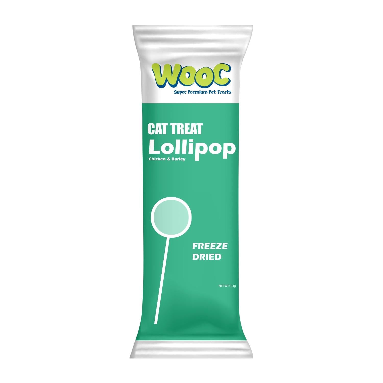 Wooc Tavuk ve Arpalı Kedi Lolipop 50'li