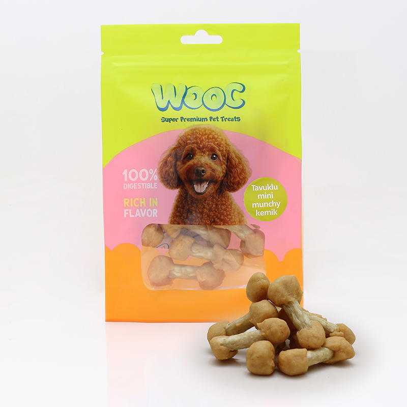 Wooc Tavuklu Mini Munchy Kemik Köpek 
