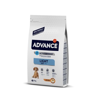 Advance Dog Mini Light Kilolu Köpek Maması 3 Kg