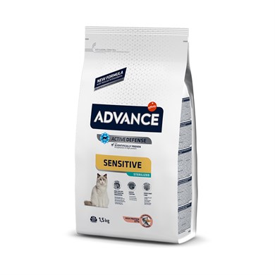 Advance Cat Sterilized Hairball Hindili Kısır Kedi Maması 1,5 Kg