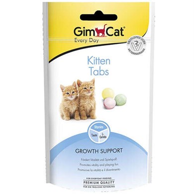 Gimcat Kitten Tabs Yavru Kedi Ödül Tableti 40 Gr