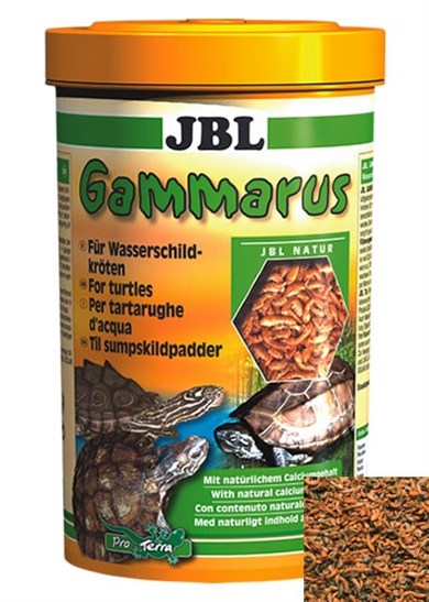 Jbl Gammarus 250Ml-25 Gr. Kaplumbağa Kurutulmuş Yemi
