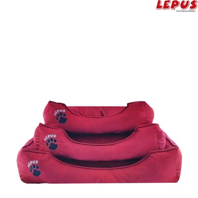Lepus Kedi ve Köpek Yatağı Kırmızı Small 36x49x20 cm
