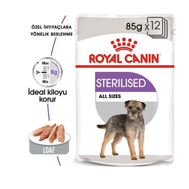 Royal Canin Ccn Sterilized Kısırlaştırılmış Köpek Pouch 85 gr