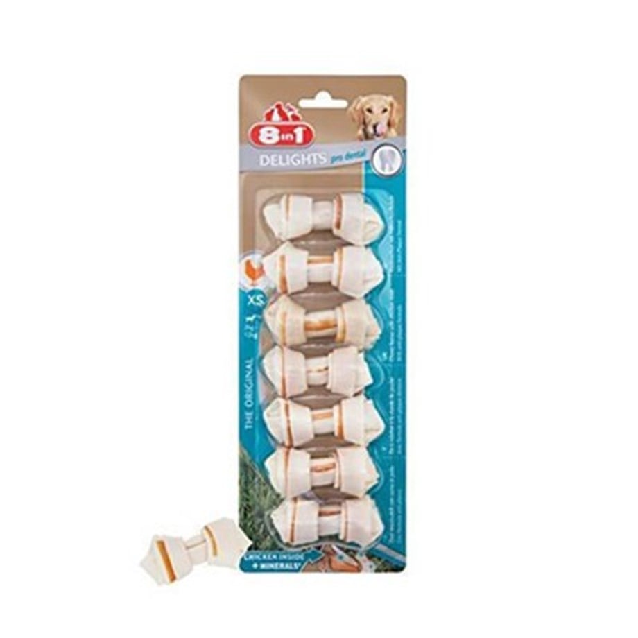 8in1 Delights ProDental Köpekler İçin Ağız Bakım Kemiği 7li