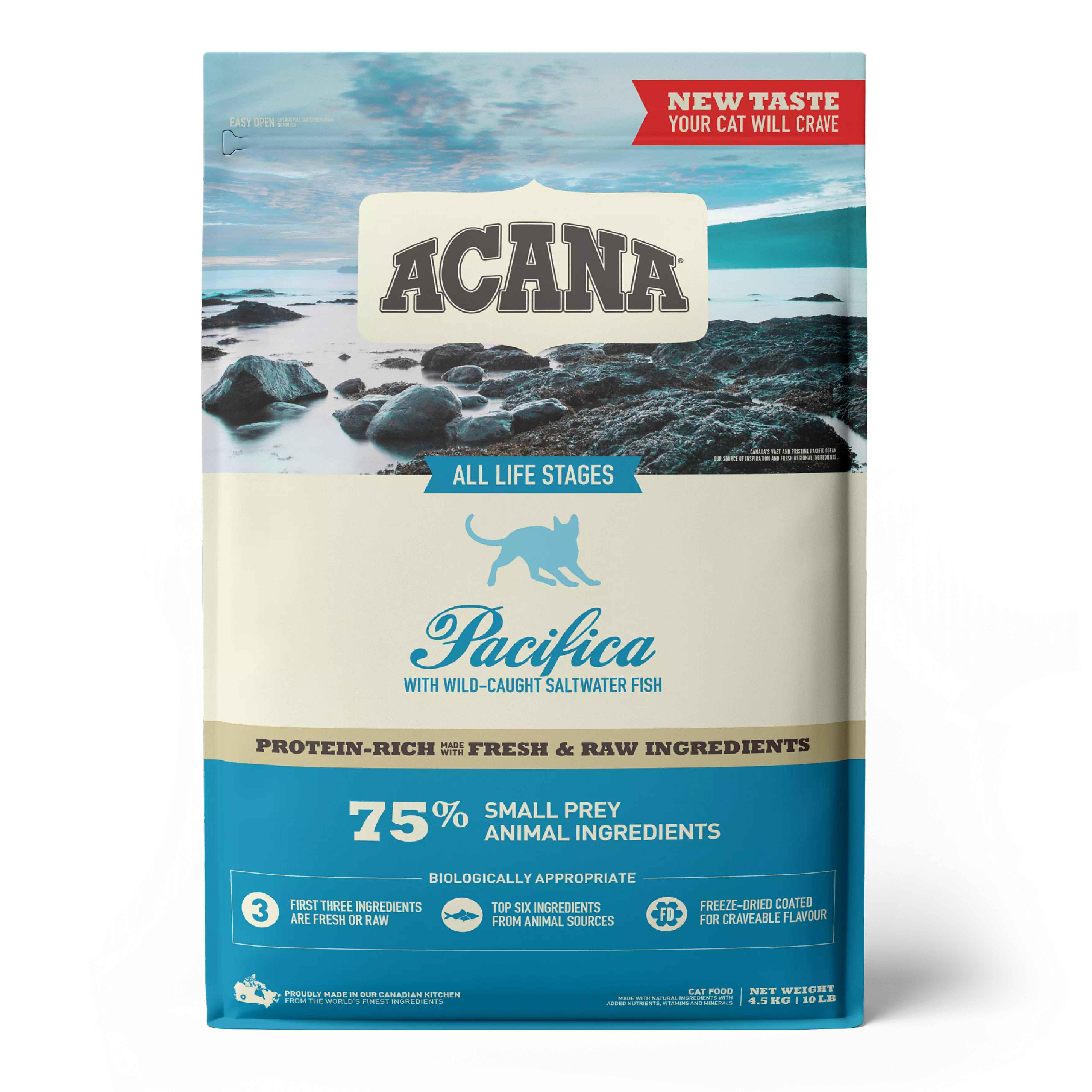 ACANA Pacifica Kedi Maması 4.5kg - Tüm ırk ve yaşam evreleri için