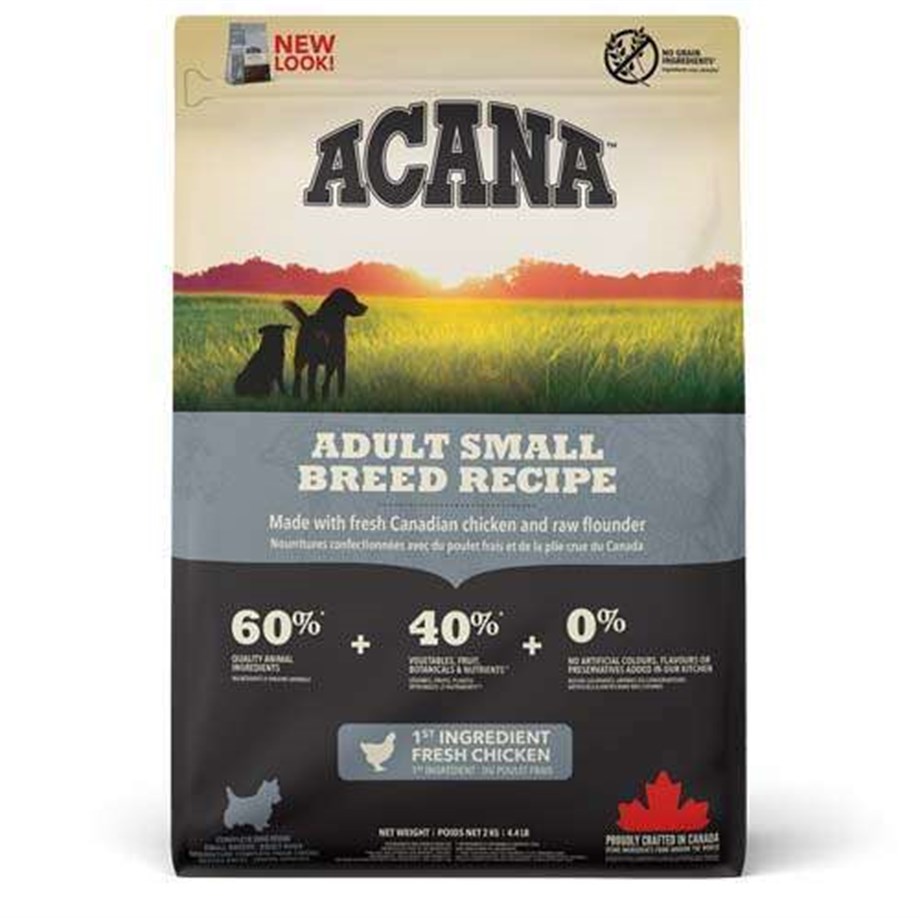 Acana Tahılsız Tavuklu Balıklı Küçük Irk Yetişkin Köpek Maması 6 Kg