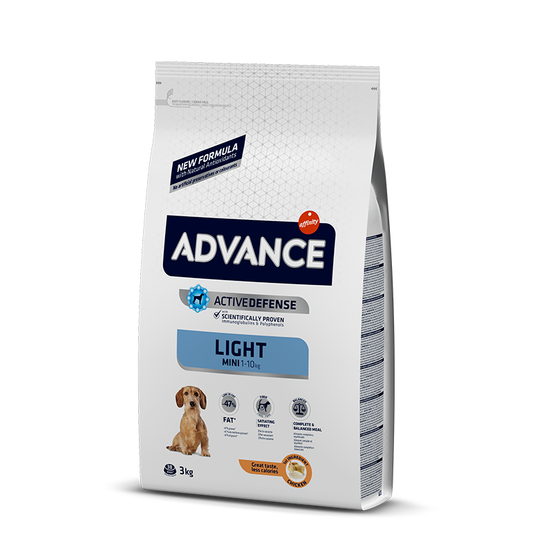 Advance Mini Light Kuru Köpek Maması 7,5 Kg