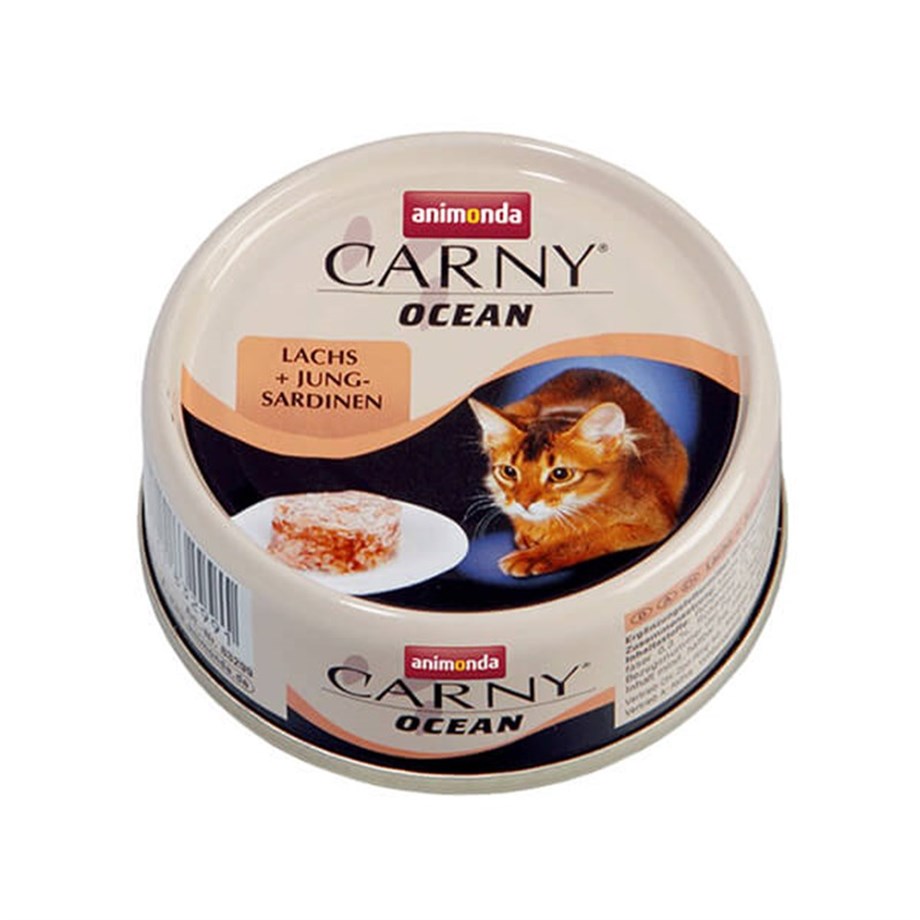 Animonda Carny Ocean Somon Sardalya Kedi Konservesi 80 Gr