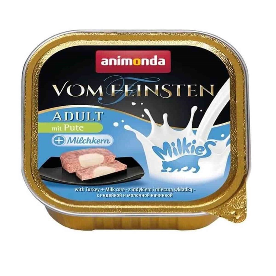 Animonda Vom Feinsten Milkies Hindi ve Sütlü Kedi Konservesi 100gr