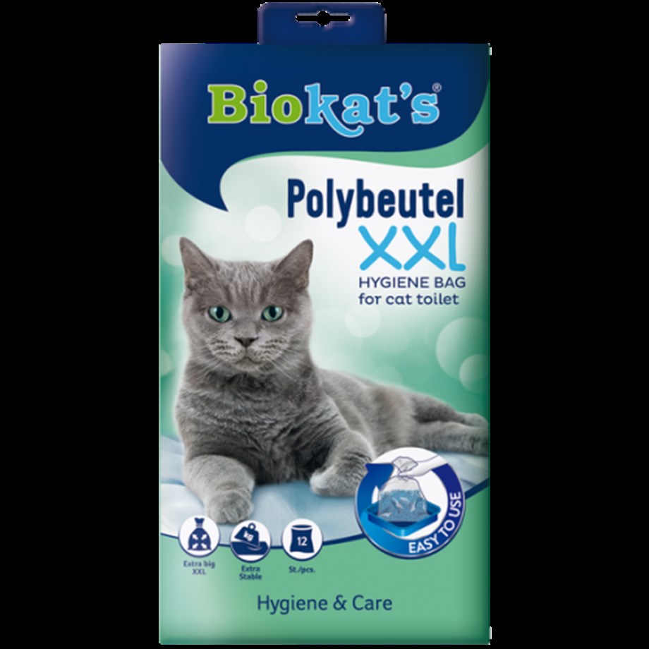 Biokats Kedi Kumu Hijyen Torbası Xxl 12li
